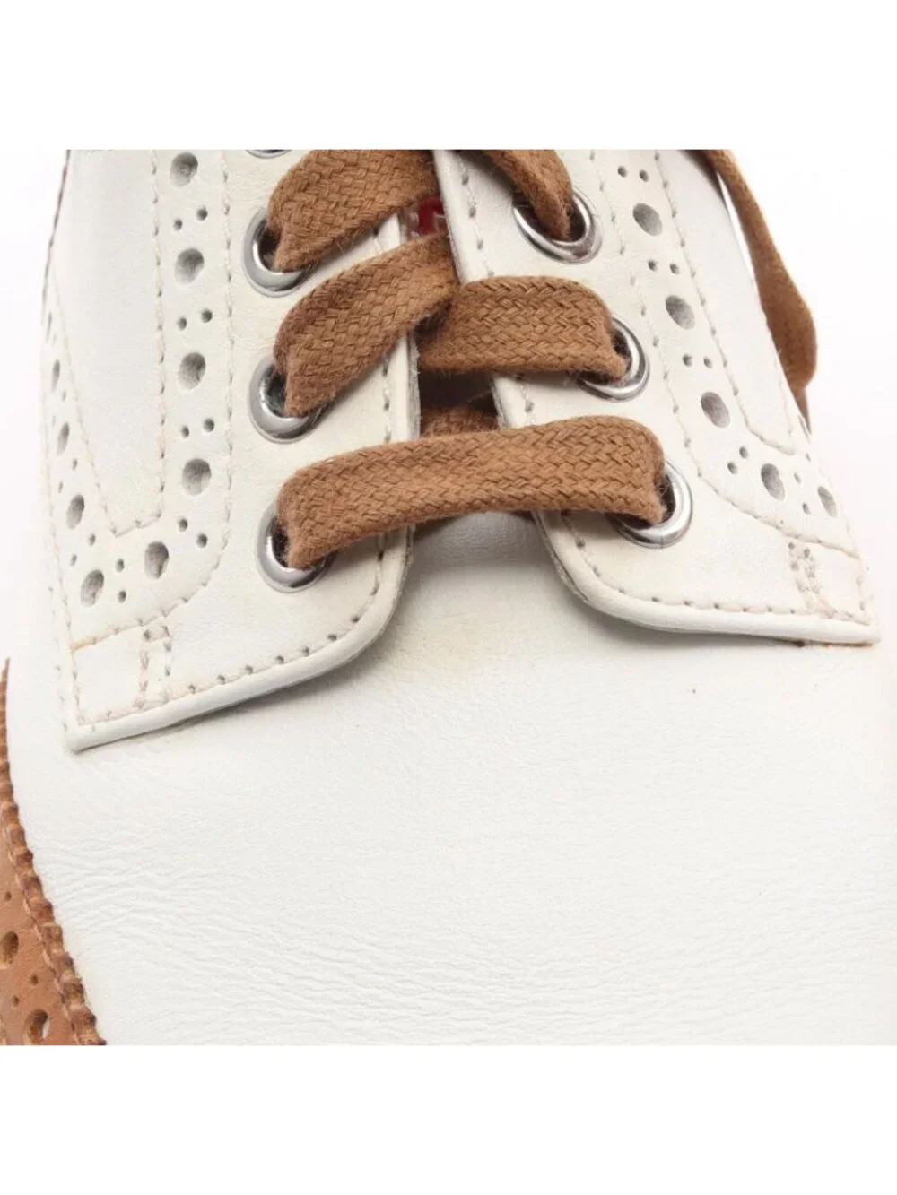 Prada Sport Linea Rossa Shoes Brogue Leather
